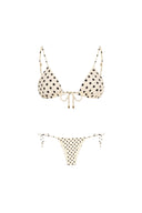 Lola Bikini Set Polka Dot Ecru