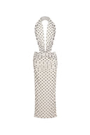 Kelly Dress Set Polka Dot Ecru