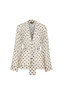 Adele Kimono Polka Dot Ecru