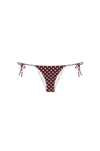 Lola Bikini Bottom Polka Dot Brown