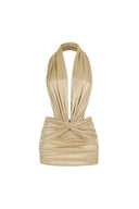 Kelly Mini Dress Gold
