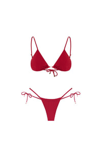 Hydra Bikini Set Bordeaux