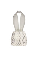 Kelly Mini Dress Polka Dot Ecru