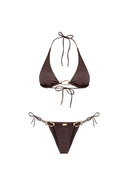 Titan Bikini Set Dark Brown